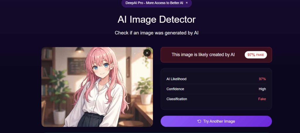 AI image detector - Ai generated content detector